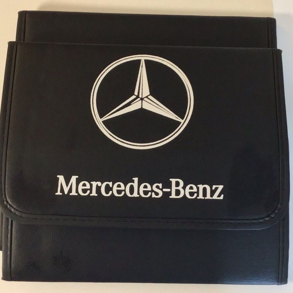 New Mercedes- Benz Premium  Leather Trunk Storage Organizer- Collapsible